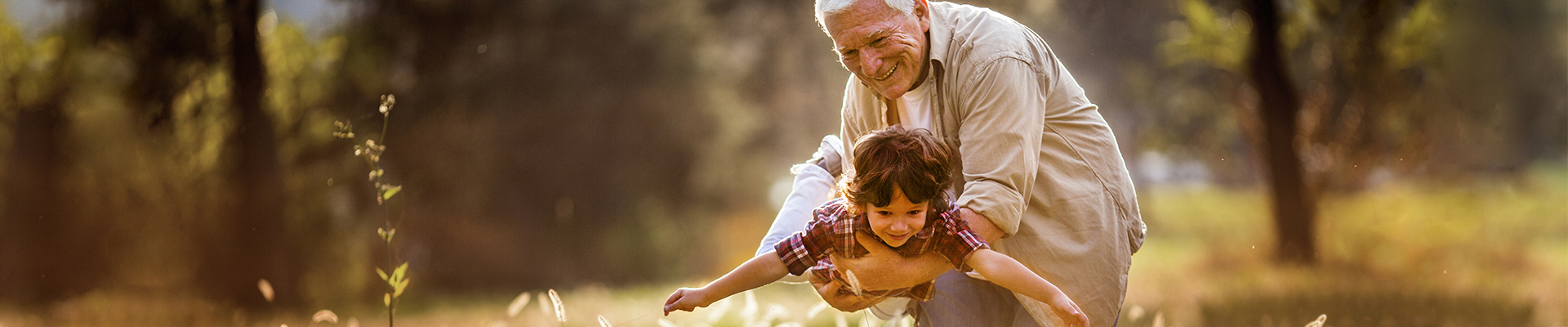 Grandfather and Child